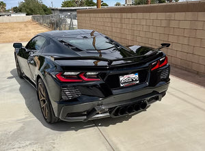 AGM C8 Corvette Z06 / Carbon Fiber Rear Diffuser (Middle Exit) - from AG Motorsports