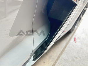 AGM C8 Corvette Z06 ERay Carbon Fiber Wishbone (Door Handles Scoops) - AG Motorsports