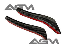 Load image into Gallery viewer, AGM C8 Corvette Carbon Fiber Carbon Flash Metallic Dive Planes (Canards) - from AG Motorsports
