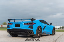 Load image into Gallery viewer, AGM C8 Corvette Visible Carbon Fiber High Wing Spoiler AG Motorsports
