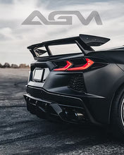 Load image into Gallery viewer, AGM C8 Corvette Visible Carbon Fiber High Wing Spoiler AG Motorsports
