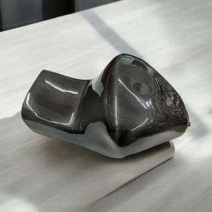 AGM Hayabusa Carbon Fiber Tank Shell - Forward Seat Position (stock uncut rail) - Made by AG Motorsports