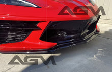 Load image into Gallery viewer, AGM C8 Corvette Visible Carbon Fiber or Carbon Flash Painted Z51 Front Splitter AG Motorsports
