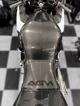 Load image into Gallery viewer, AGM ZX14R Carbon Fiber Pro Street Low Pro Tank Shell (Gen1 or Gen2) - from AG Motorsports

