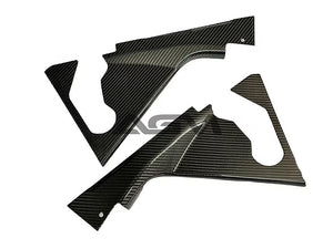 AGM C8 Corvette Carbon Fiber Engine Appearance Corner Covers from AG Motorsports