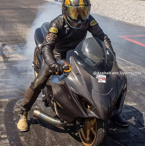 AGM Hayabusa Gen3 Carbon Fiber Full Front Fairing Kit (3/4 Upper) - from AG Motorsports