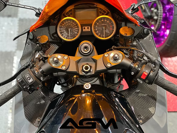 AGM ZX14R 12+ Carbon Fiber Ram Air / Dash Panels from AG Motorsports