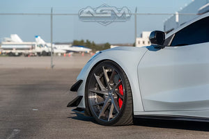 AGM C8 Corvette Z06/ERay Hyper-Aero Canards (Uppers) - AG Motorsports