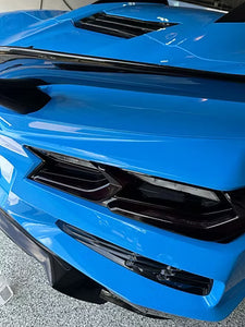 AGM C8 Corvette Z06/ERay Spoiler Delete Panels - AG Motorsports