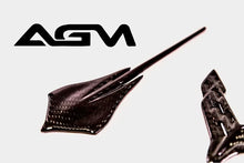 Load image into Gallery viewer, AGM C8 Corvette Carbon Fiber Front &amp; Rear Emblems - AG Motorsports
