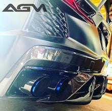 Load image into Gallery viewer, AGM C8 Corvette Carbon Fiber Diffuser Fins - AG Motorsports

