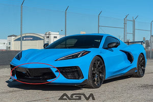 AGM C8 Corvette Carbon Fiber Front Fascia Panel from AG Motorsports