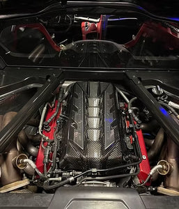 AGM C8 Corvette Carbon Fiber LT2 Engine Cover from AG Motorsports