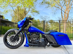 Harley Davidson Carbon Fiber 23" FAT Tire Front Fender 14-23' -  Made by AG Motorsports
