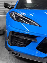 Load image into Gallery viewer, AGM C8 Corvette Carbon Fiber Carbon Flash Metallic Dive Planes (Canards) - from AG Motorsports
