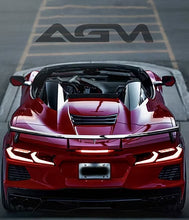Load image into Gallery viewer, AGM C8 Corvette Visible Carbon Fiber High Wing Spoiler AG Motorsports
