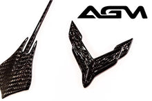 Load image into Gallery viewer, AGM C8 Corvette Carbon Fiber Front &amp; Rear Emblems - AG Motorsports

