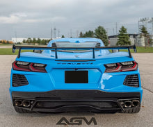 Load image into Gallery viewer, AGM C8 Corvette Visible Carbon Fiber High Wing Spoiler AG Motorsports
