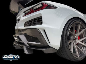 AGM C8 Corvette Z06/ERay Diffuser Blades from AG Motorsports