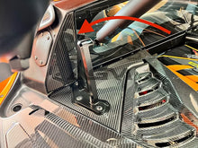 Load image into Gallery viewer, AGM C8 Corvette Carbon Fiber Engine Appearance Rear Window Covers AG Motorsports
