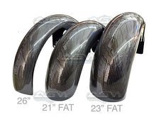 Load image into Gallery viewer, Harley Davidson Carbon Fiber 21&quot; FAT Tire Front Fender 14-23&#39; -  Made by AG Motorsports
