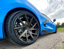Load image into Gallery viewer, AGM C8 Corvette Visible Carbon Fiber “5VM” Style Sideskirts from AG Motorsports
