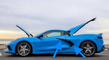 Load image into Gallery viewer, AGM C8 Corvette Carbon Fiber Boomerangs (Door Handles &amp; Scoops L&amp;R) - AG Motorsports
