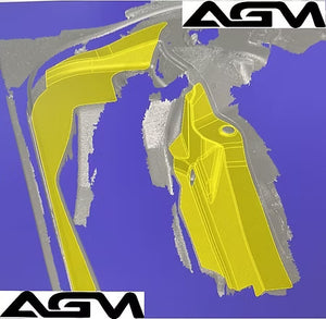 AGM C8 Corvette HTC Carbon Fiber Ultimate Engine Bay Package from AG Motorsports