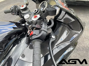 AGM ZX14R 12+ Carbon Fiber Ram Air / Dash Panels from AG Motorsports