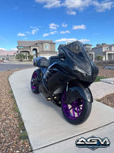 Load image into Gallery viewer, AGM Carbon Fiber Aero Front Fender (Hayabusa/ZX14) - from AG Motorsports
