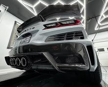 Load image into Gallery viewer, AGM C8 Corvette Z06 / Carbon Fiber Rear Diffuser (Middle Exit) - from AG Motorsports
