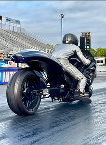 AGM ZX14 Carbon Fiber Tail - 10/12/14/18” Over from AG Motorsports