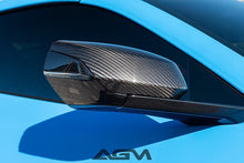 Load image into Gallery viewer, AGM C8 Corvette Carbon Fiber Mirror Caps - AG Motorsports
