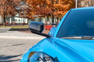 AGM C8 Corvette Carbon Fiber Mirror Caps - AG Motorsports
