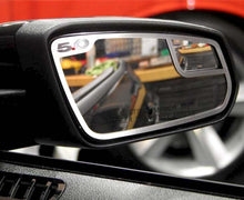 Load image into Gallery viewer, 2011-2013 MUSTANG GT - SIDE VIEW MIRROR TRIM &#39;5.0&#39; STYLE 2PC | BRUSHED STAINLESS STEEL
