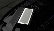 Load image into Gallery viewer, 2015-2020 MUSTANG - FUSE BOX COVER POLISHED STAINLESS W/CARBON FIBER TOP PLATE
