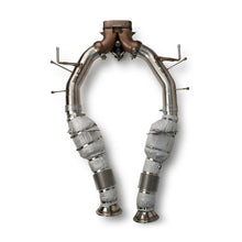 Load image into Gallery viewer, Fabspeed Ferrari 296 GTS / GTB and SPIDER HJS German Sport Catalytic Converters (2023+)
