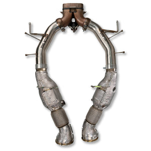 Fabspeed Ferrari 296 GTS / GTB Valve Delete Pipes (2023+)
