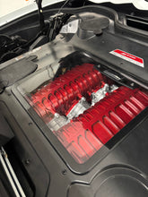 Load image into Gallery viewer, Corvette C8 Z06 Edge Red LT6 Engine Intake Manifold Cover OEM GM Custom Painted Carbon Fiber

