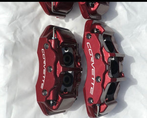 Corvette Custom Painting or Carbon Fiber Brake Calipers Service - Labor Only