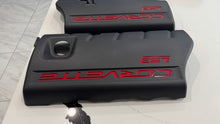 Load image into Gallery viewer, 2008 - 2013 Corvette C6 LS3 Fuel Rail Engine Covers OEM GM - Brand New - 12600987 12600988
