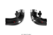 Load image into Gallery viewer, Eventuri BMW F90 M5 / F9X M8 Carbon Turbo Inlet Set
