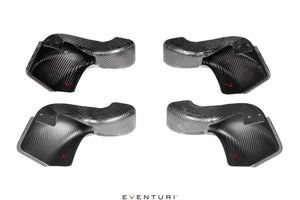 Eventuri BMW G8X M3 / M4 Black Carbon Intake Scoop Set