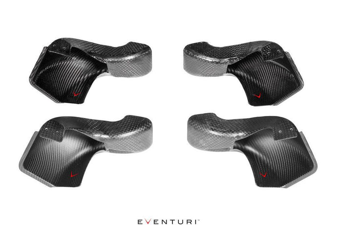 Eventuri BMW G8X M3 / M4 Black Carbon Intake Scoop Set