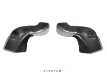 Load image into Gallery viewer, Eventuri BMW G8X M3 / M4 Black Carbon Intake Scoop Set
