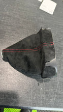 Load image into Gallery viewer, Corvette C6 6 Speed Manual OEM GM Suede Shift Boot with Chrome Trim Ring
