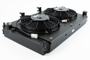 CSF Porsche 944 High-Performance Radiator + Fan for Turbo & N/A (1983-1995)