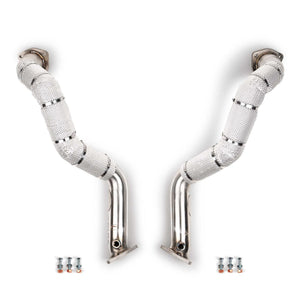 Fabspeed Porsche 718 GT4 RS , SPYDER RS Over Axle Link Pipes (2022+)