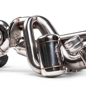 Fabspeed Porsche 718 GT4 RS Valvetronic X-Pipe Cat-Back Exhaust System (2022+)
