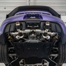 Load image into Gallery viewer, Fabspeed Porsche 718 GT4 RS Titanium Valvetronic X-Pipe Cat-Back Exhaust System (2022+)
